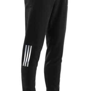NEW Adidas Mens Prime Green Tapered Knit Astro Running Pants Carrera Black SZ S